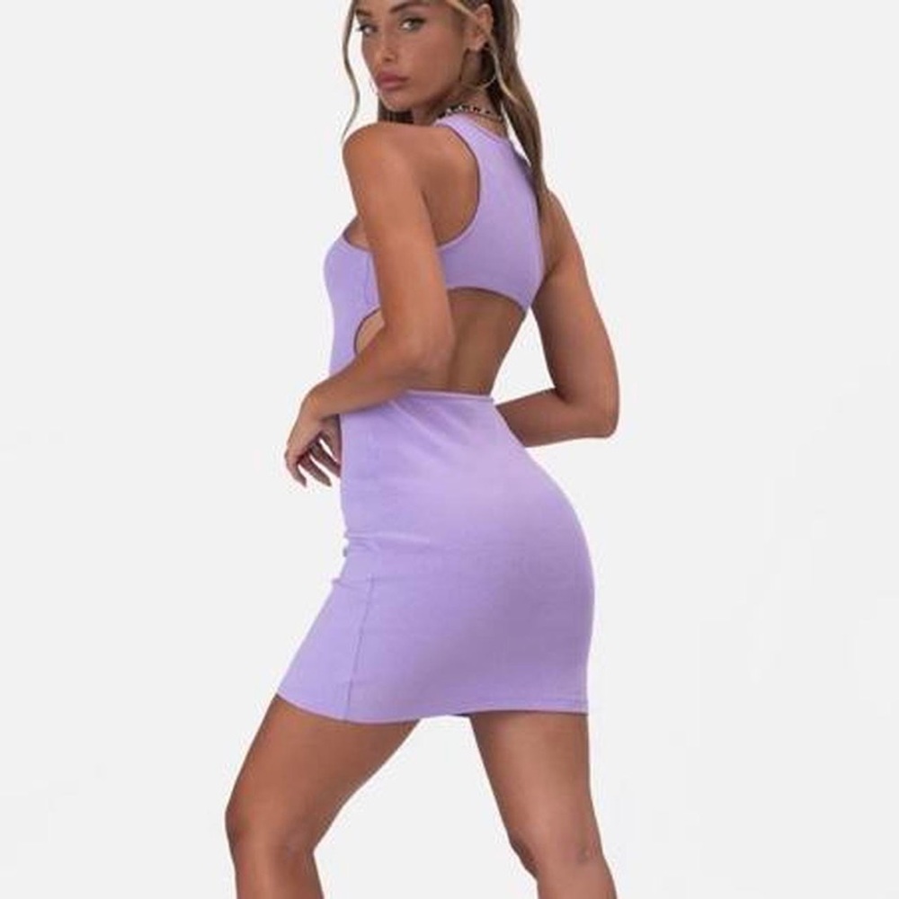 Light purple/lilac mini dress from Adika